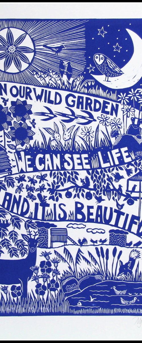 In our wild Garden by Mariann Johansen-Ellis
