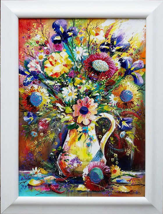 Luxury Art - 'Pitcher of Opulence'