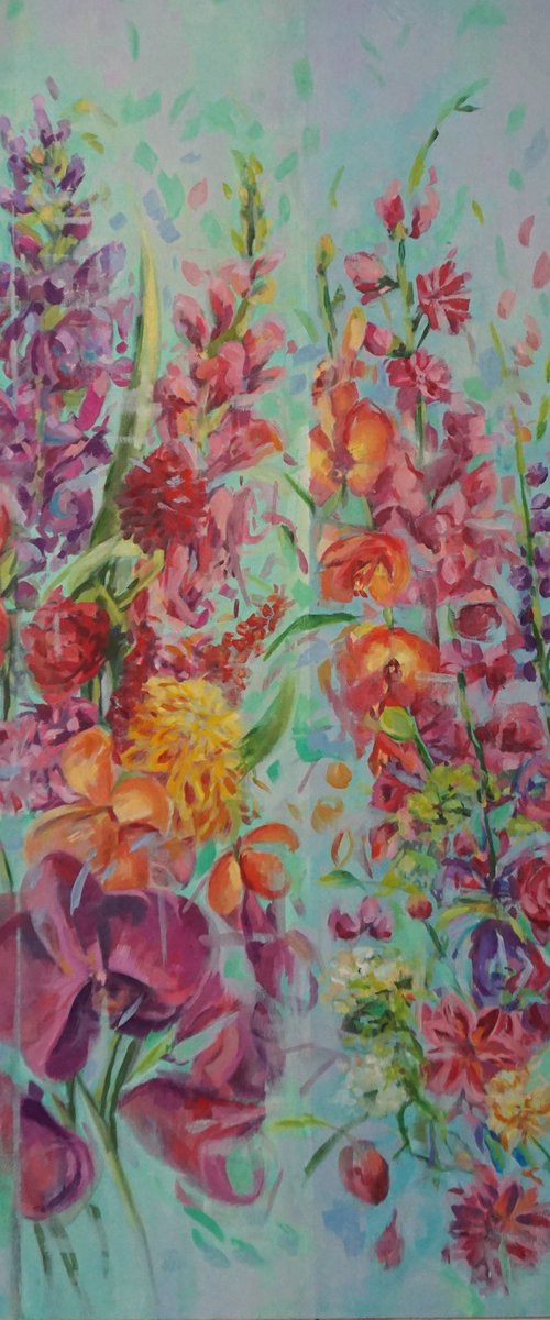 Floral Dialogue by Amaya Fernández Fariza