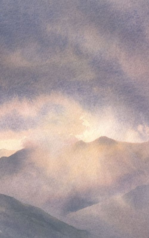 View West from Blencathra by John Campbell