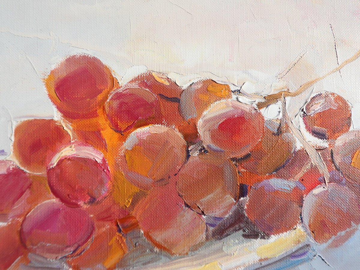 Grape By Yehor Dulin, 9 X 8, Artwork For Sale On Artfinder