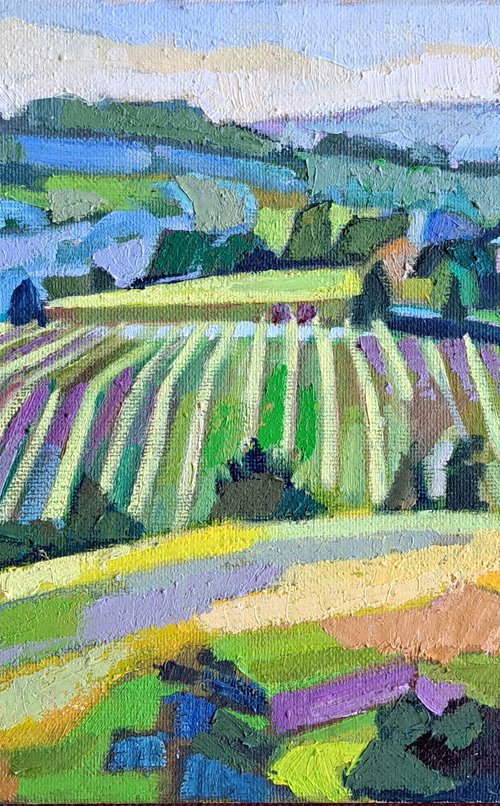 Landscape from Tuscany by Maja Đokić Mihajlović
