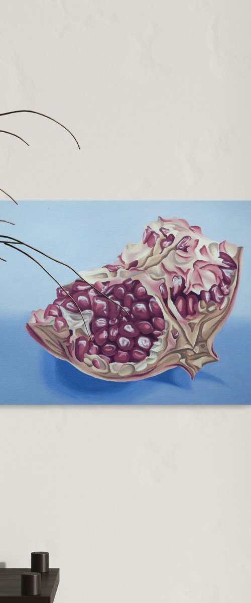 Morning Pomegranate by Katharine Shuman