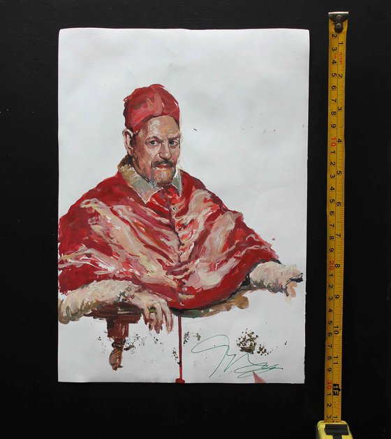 Study after Velázquez's Portrait of Pope Innocent X