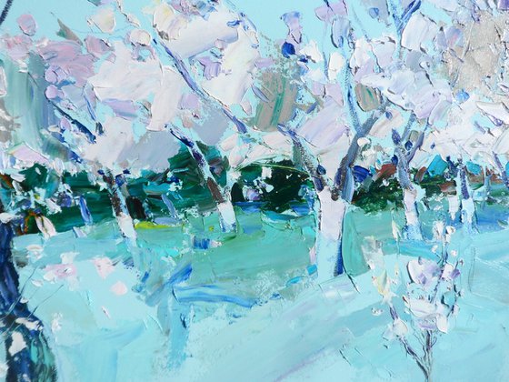 "  Gardens are blooming "