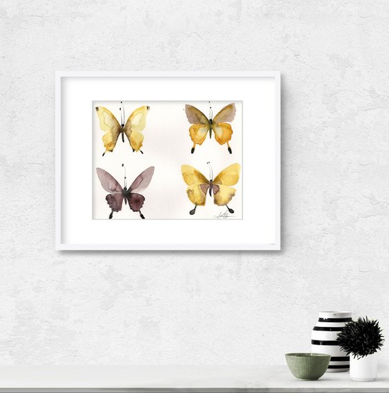 Four Butterflies 6