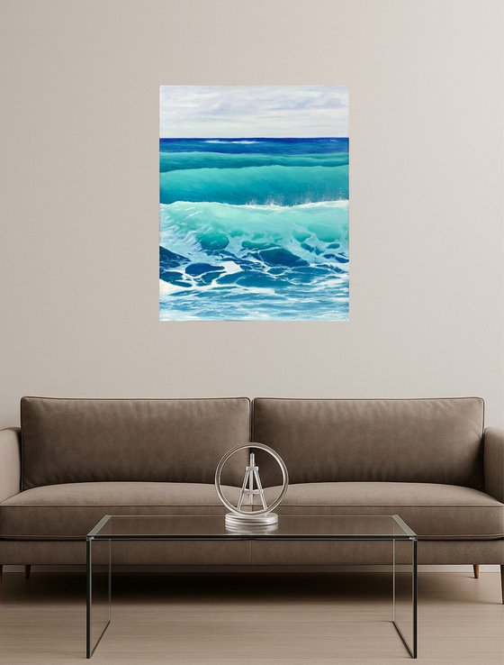 Waves of Harmony. Seascape
