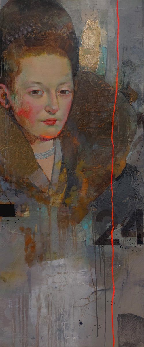 Renaissance portrait 4 by Victor Sheleg