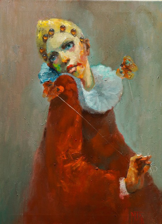 BOY WITH BUTTERFLIES