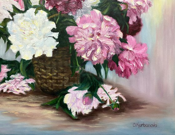 Peonies bouquet