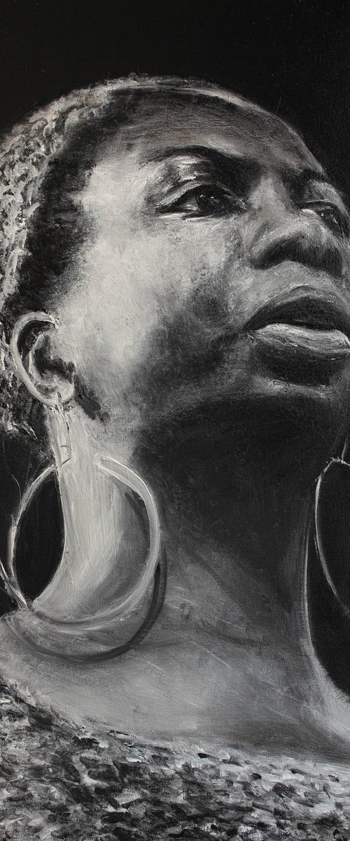 Nina Simone by Maxence Ma