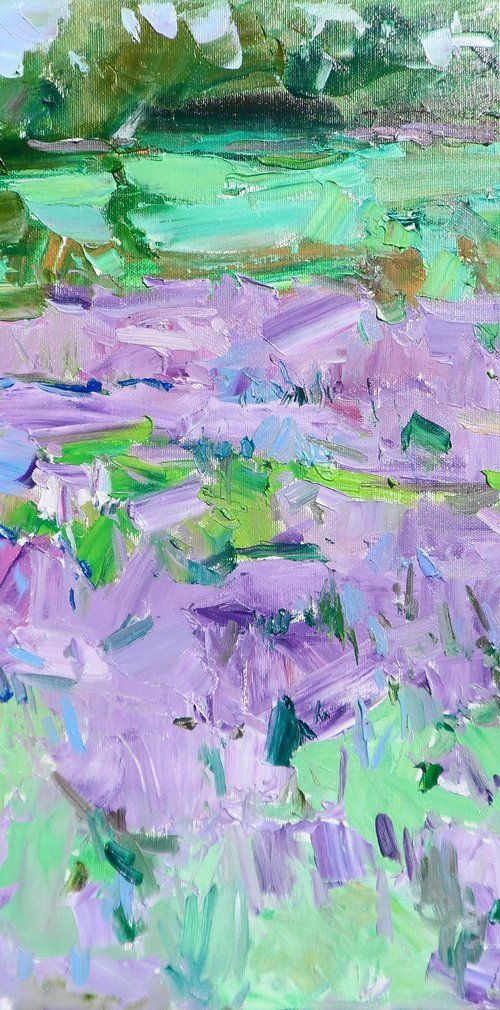 "Lavender Field " by Yehor Dulin