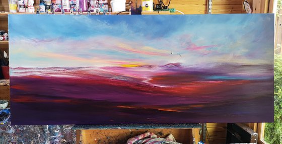 Dawn Rising - landscape, emotional, panoramic