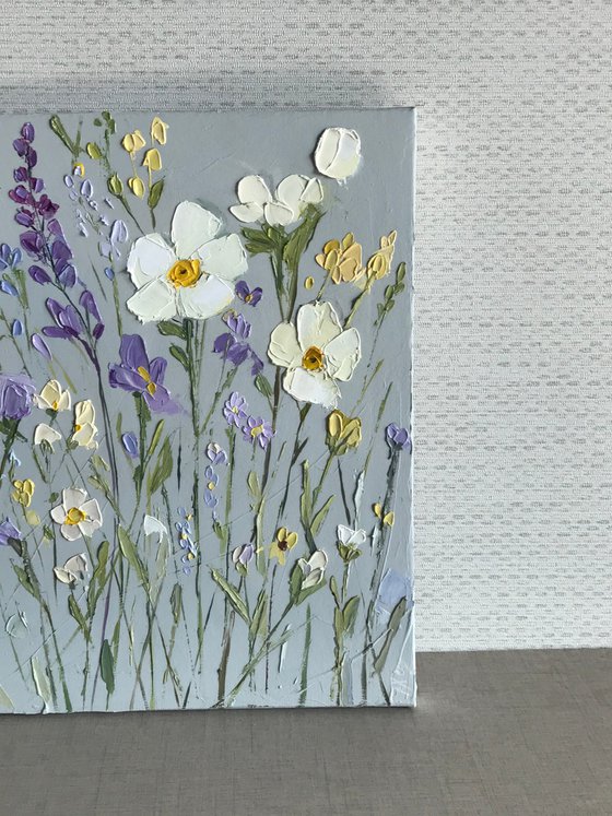 Flowers oil painting  22x28cm