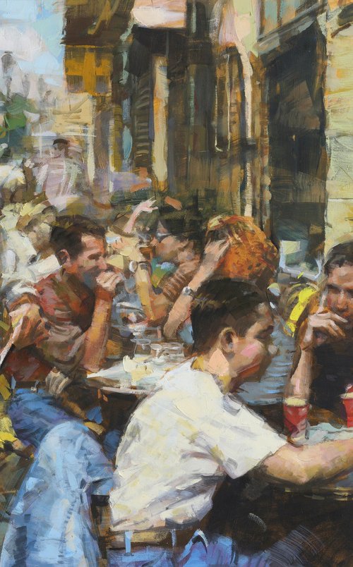 "Street Cafe" by Eugene Segal