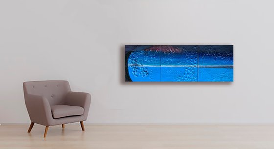 "Opening" triptych