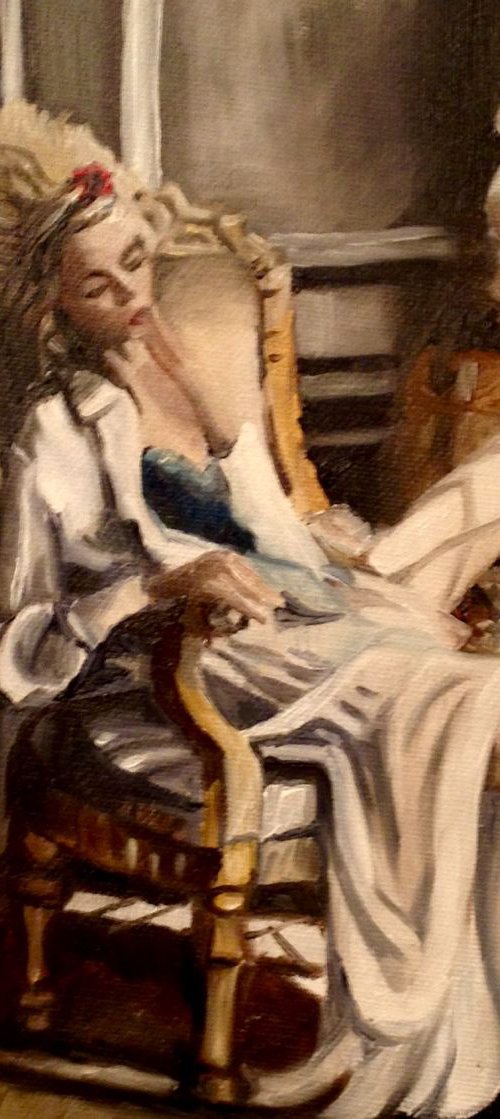 Interior study by Valentina Toma' aka Zoe Chigi