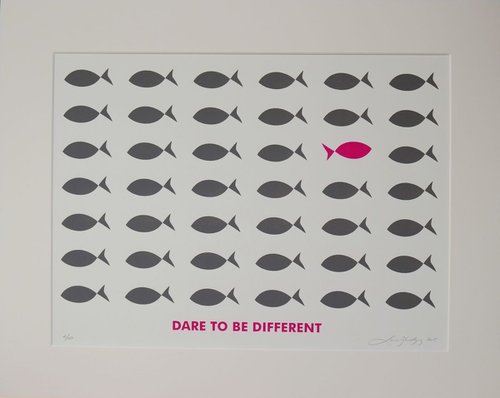 Dare to be different by Lene Bladbjerg
