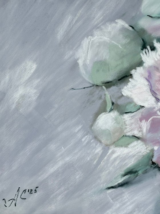 Floral: White Peony