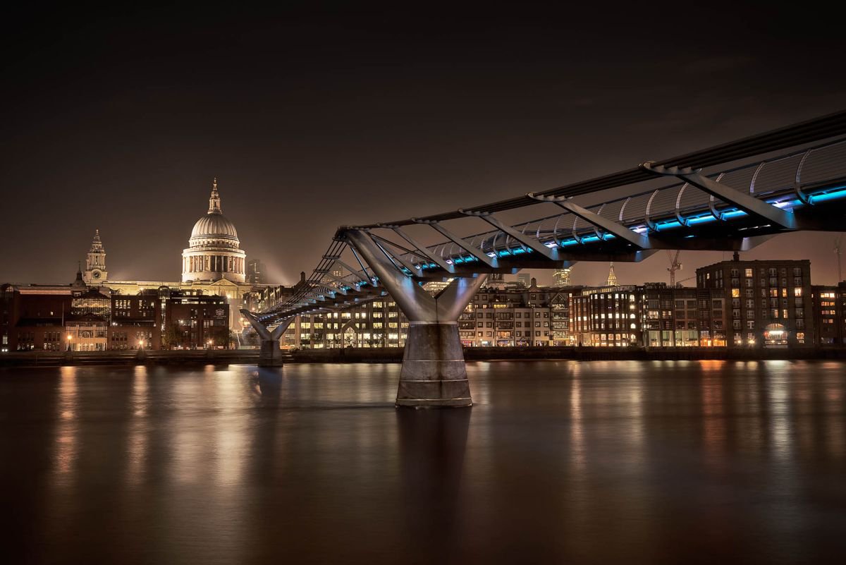 St Paul’s Cathedral by Night by Tracie Callaghan