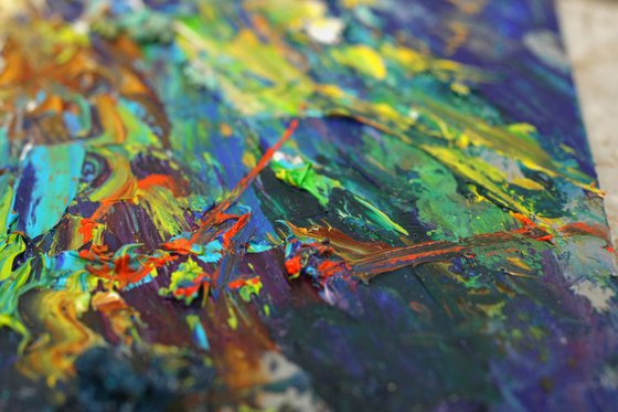 In the rays of light