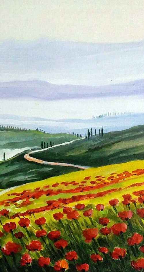 Mountain Flowers Valley by Samiran Sarkar