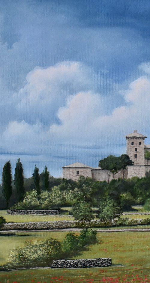 Winery in Val D'Orcia by Gilbert Lessard