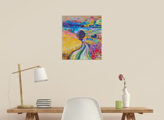 The Road Through the Fields