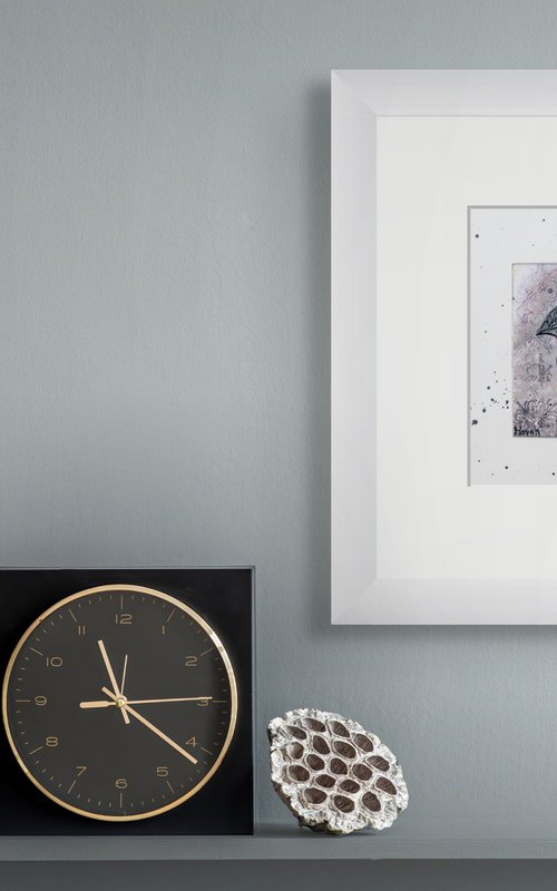 Pink bird by Ani Hovak