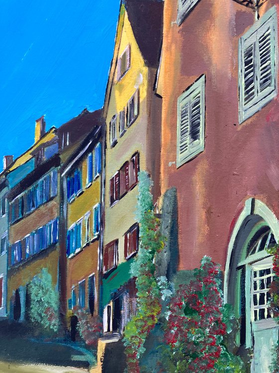 Swiss Town, Late Afternoon