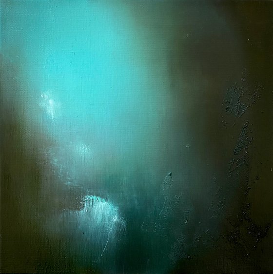 Glare 30x30 cm oil painting by Elena Troyanskaya