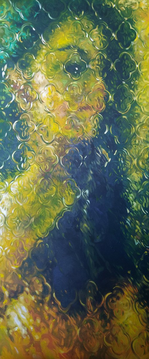 Blurred border by Lesja Rygorczuk
