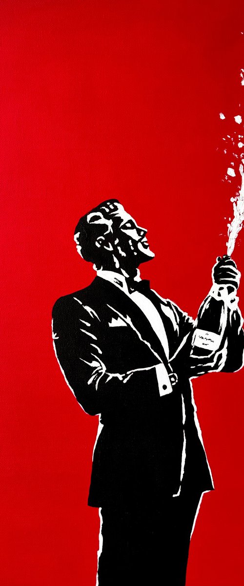 Champagne Burst by Kristina Mallen