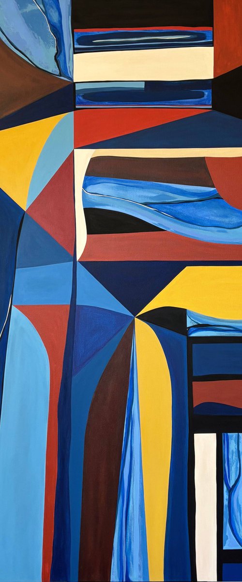 Blue horizon by Elena Damiani