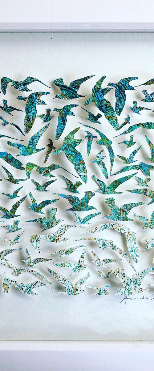Above the clouds with Jonathan Livingston by Amanda Deadman
