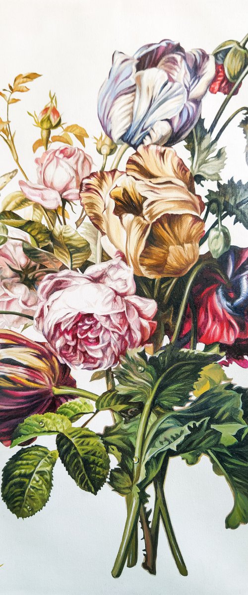 Bouquet of flowers by Lesja Rygorczuk