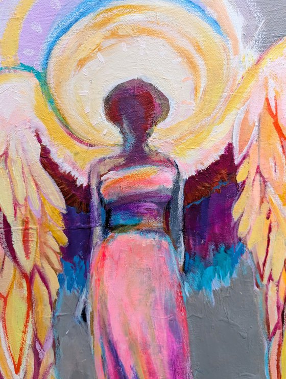 In the presence of love.