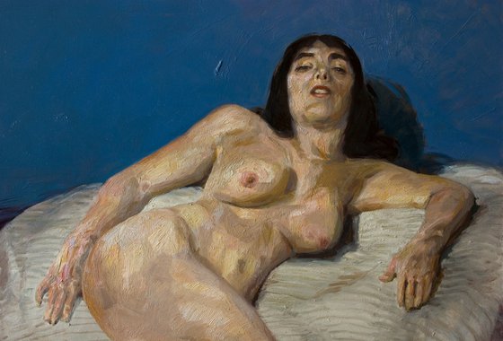 modern nude of a woman