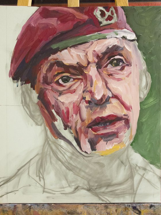 The soldier. (study)