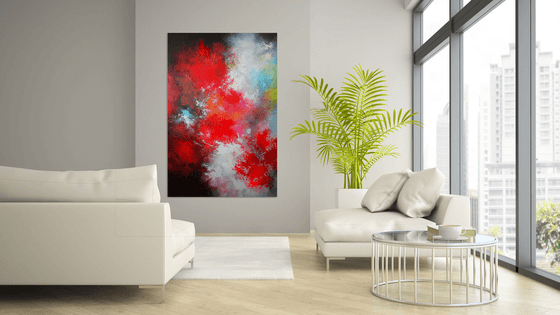 150x100cm / ABSTRACT PAINTING  / Euphoria