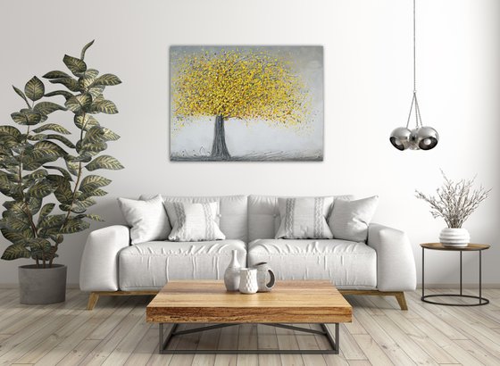 Happy Yellow Tree