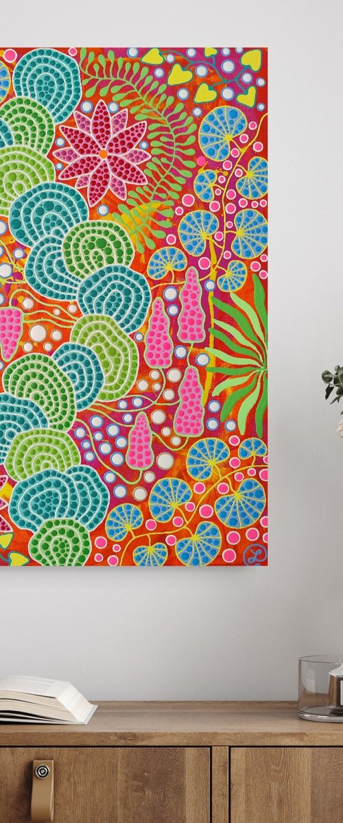 Botanical Carnival 2 by Oxana Lazari