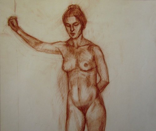 Nude #2 by Viktoriia Pidvarchan