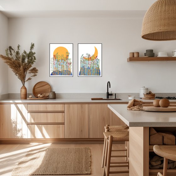 Night and Day, print set