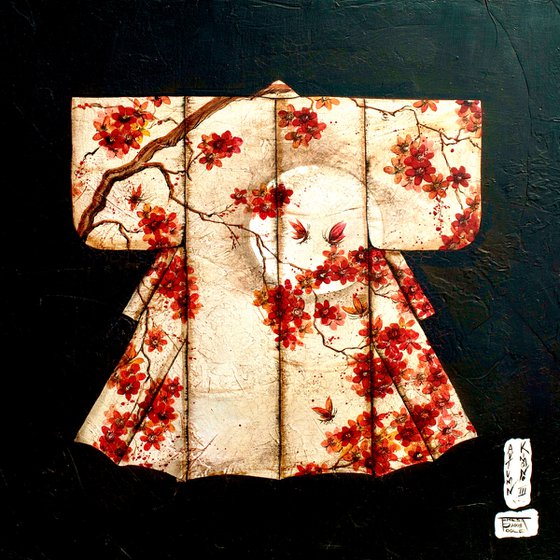 Plum blossom kimono