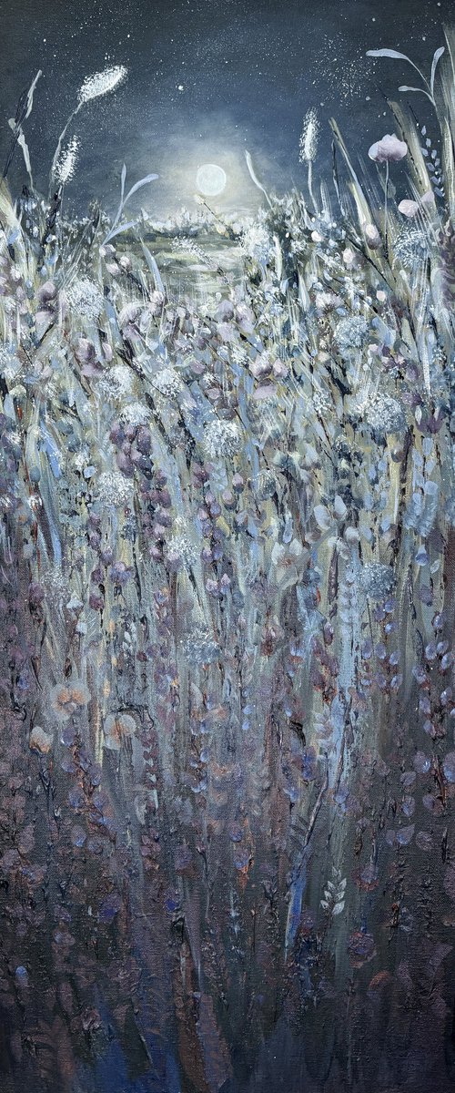 Silver meadow by Emma Sian Pritchard