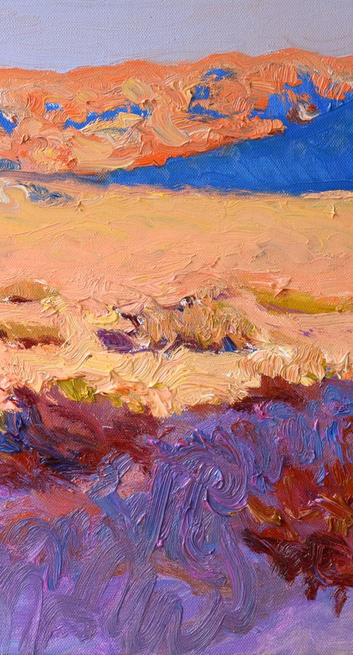 Evening Shades of the Desert by Suren Nersisyan