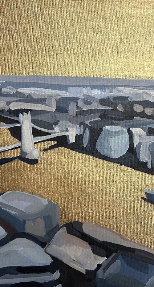 Gilded Thames 7 by Sarah Adams